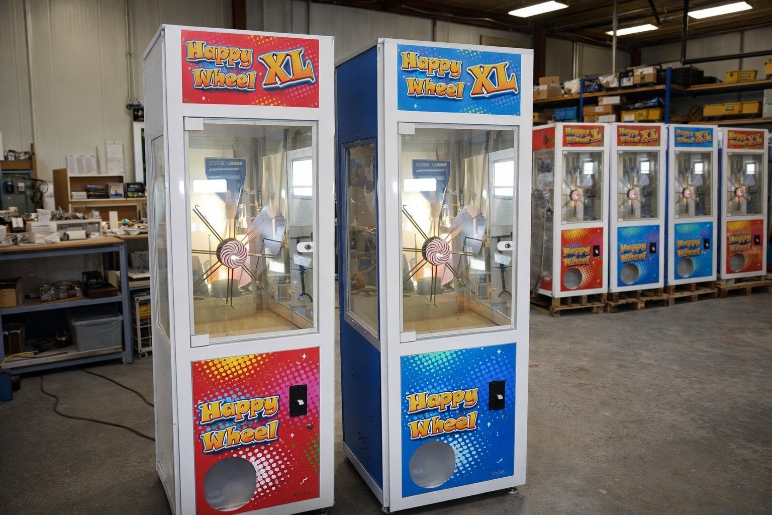 Happy Wheel Automaten. Nieuw, Ophalen, Zo goed als nieuw