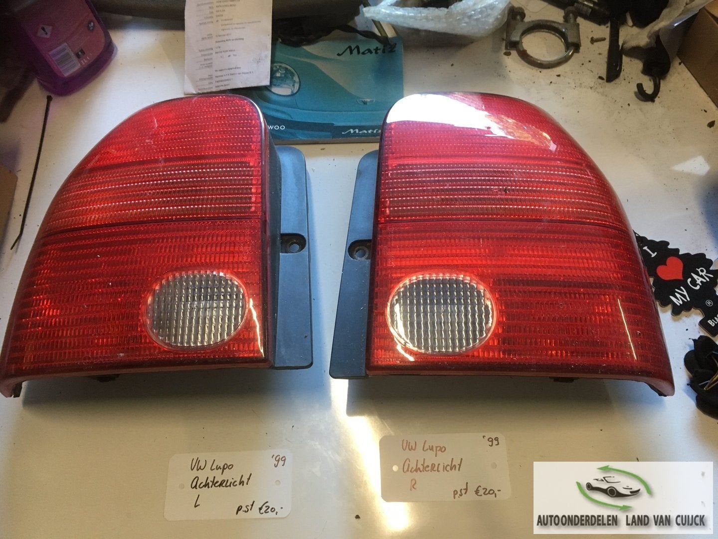 Vw Lupo 1.4 16v  1999 Achterlicht Links of Rechts, Gebruikt, -, -, Ophalen of Verzenden