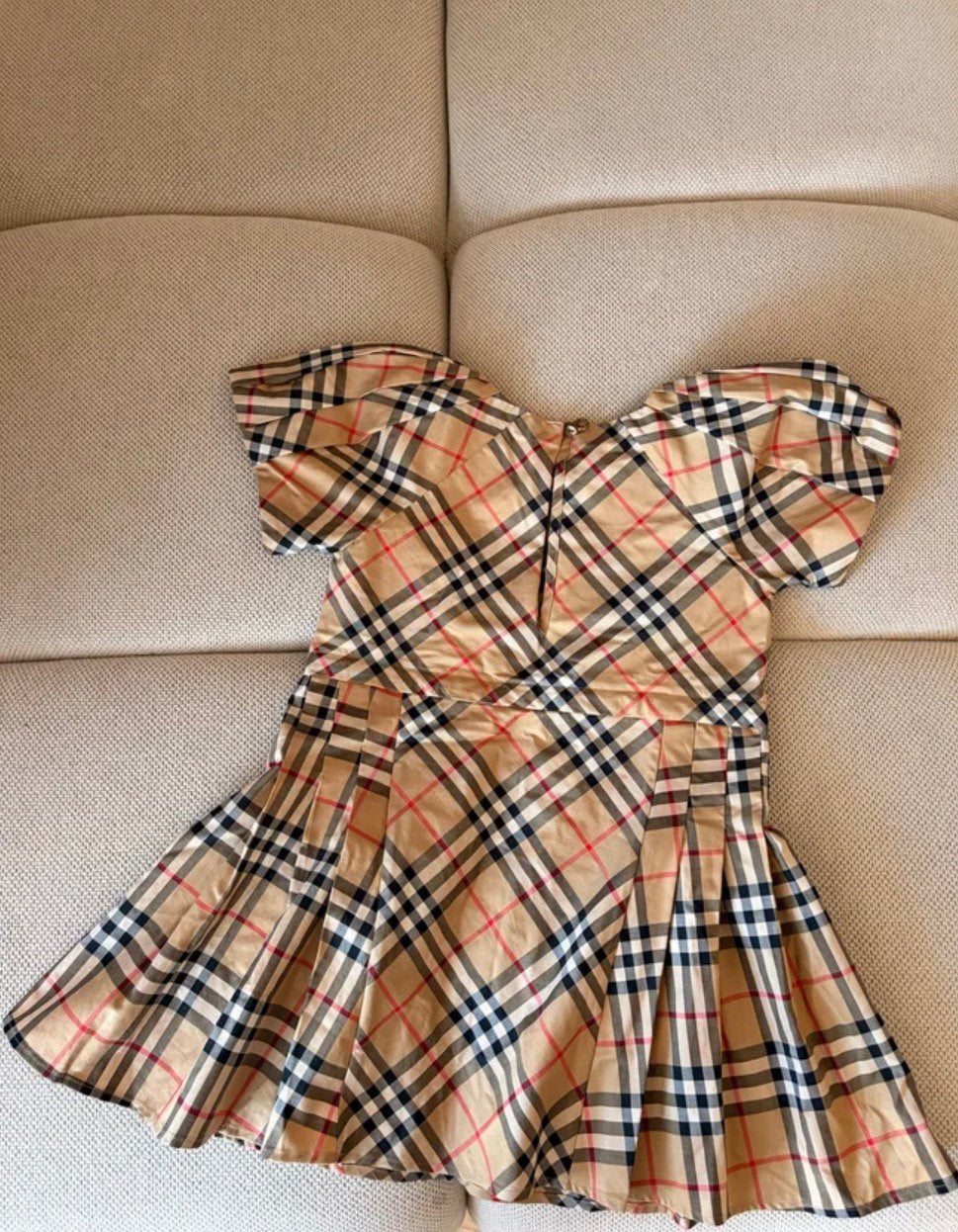 Burberry jurk maat 4 jaar (104), Kinderen en Baby's, Ophalen of Verzenden, Zo goed als nieuw, Meisje, Jurk of Rok