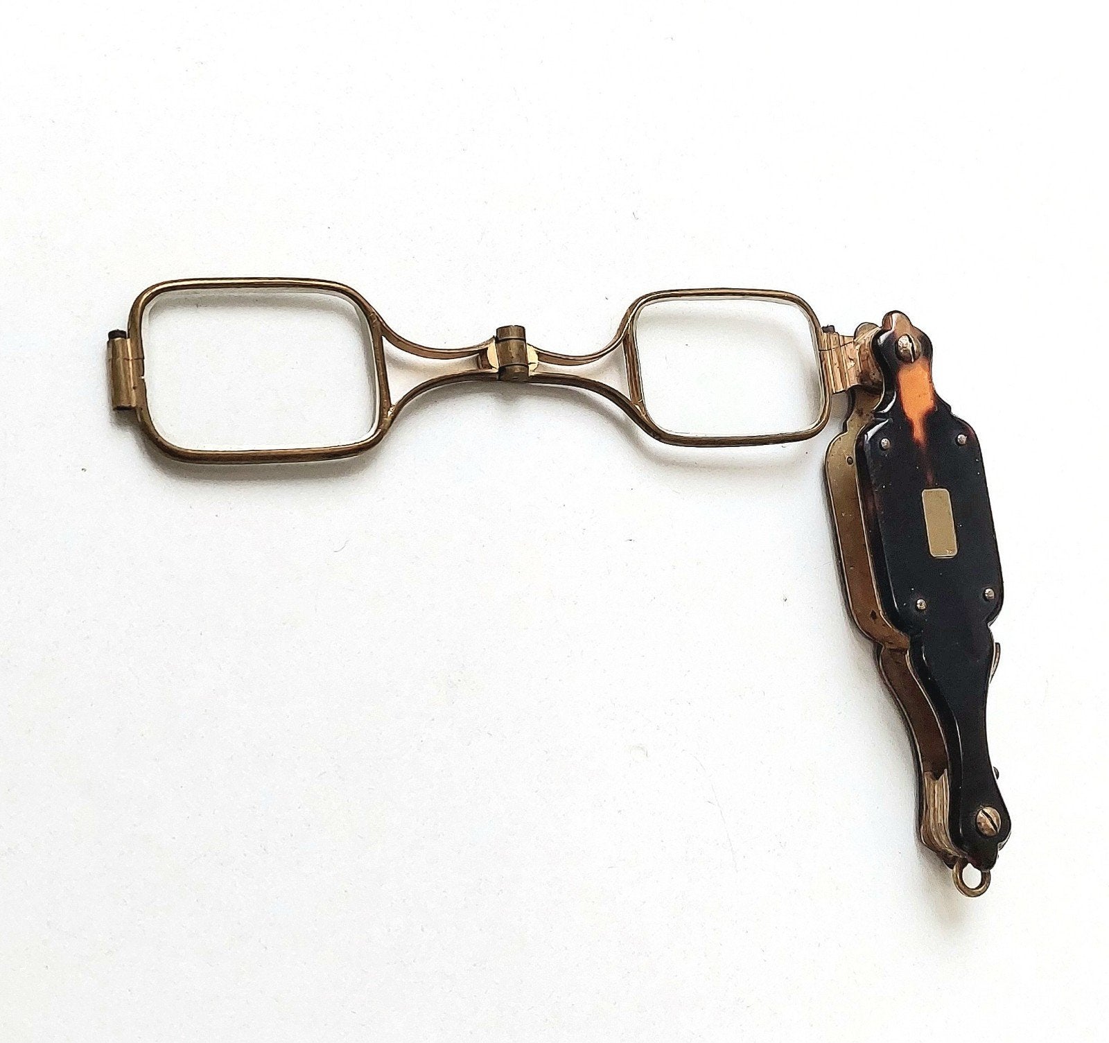 Antieke Bril Lorgnette Face-à-Main Optisch Hulpmiddel Optiek, Ophalen of Verzenden