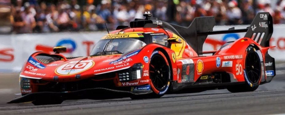 Ferrari 499P LeMans #50 Rood 1:12 BBR1230A BBR PRE-ORDER, Ophalen of Verzenden, Nieuw, 1:9 t/m 1:12, Auto