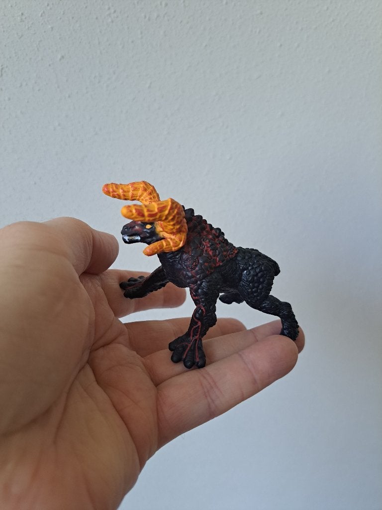 Schleich Lavakreatur Eldrador McDonald's Speelfiguur, Ophalen of Verzenden, Zo goed als nieuw