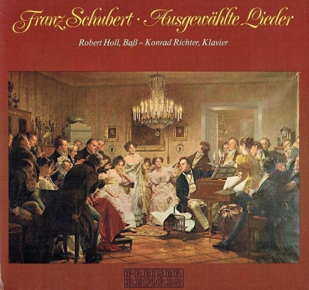 Franz Schubert Robert Holl, David Lutz – Ausgewählte Lieder, Cd's en Dvd's, Vinyl | Klassiek, Kamermuziek, Ophalen of Verzenden
