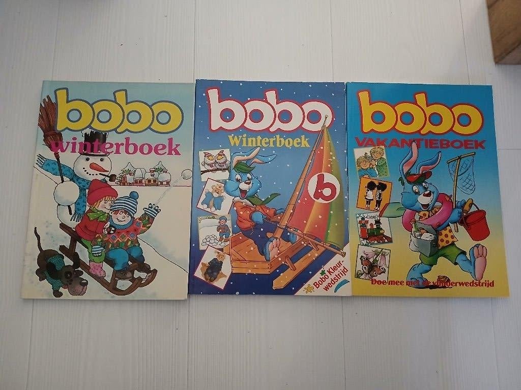 Bobo winterboek 3 x, Oberon, Ophalen of Verzenden, Zo goed als nieuw, Meerdere stripboeken