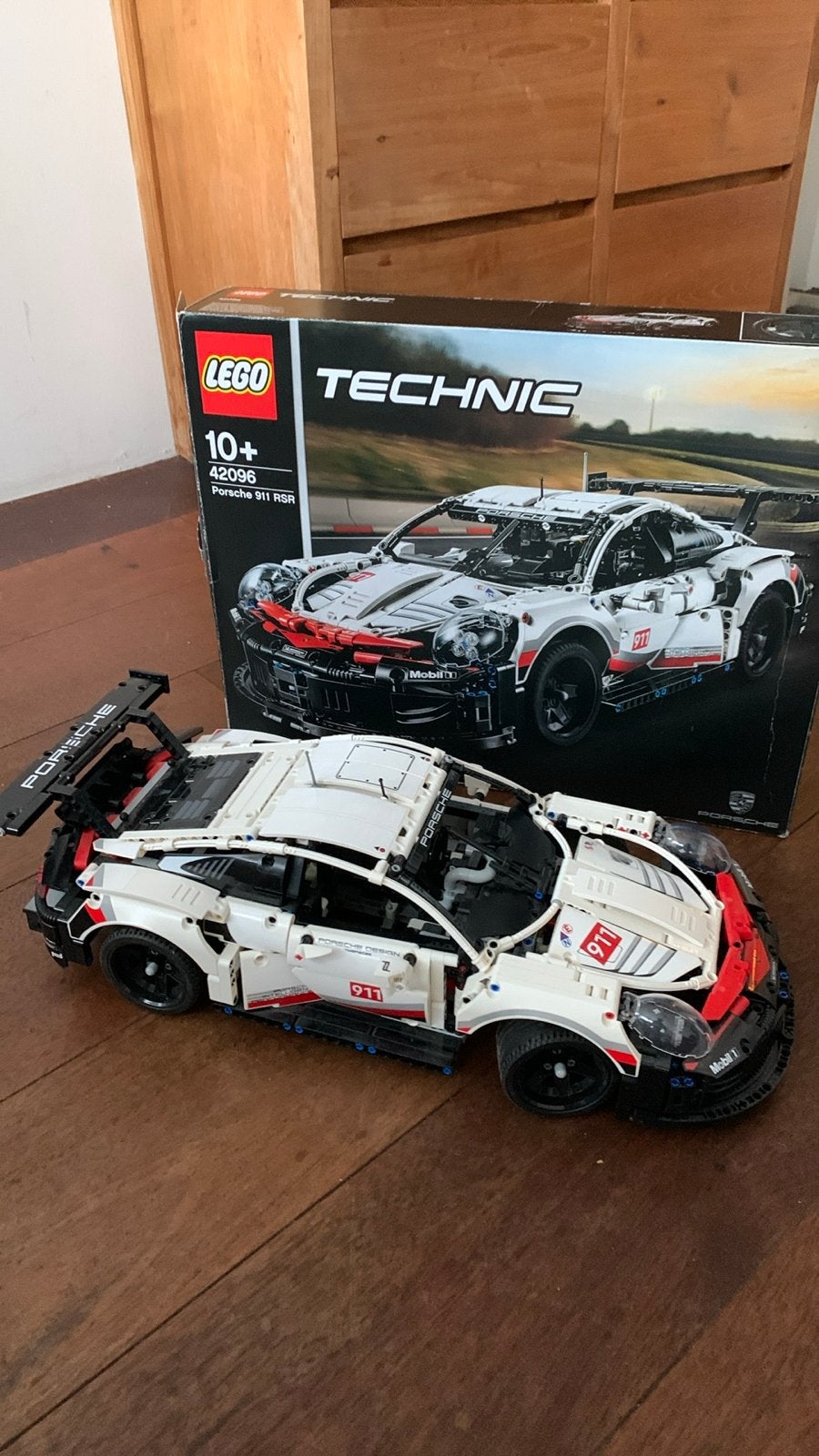 Lego Technic Porsche 911 RSR (42096), Ophalen of Verzenden, Zo goed als nieuw, Overige merken