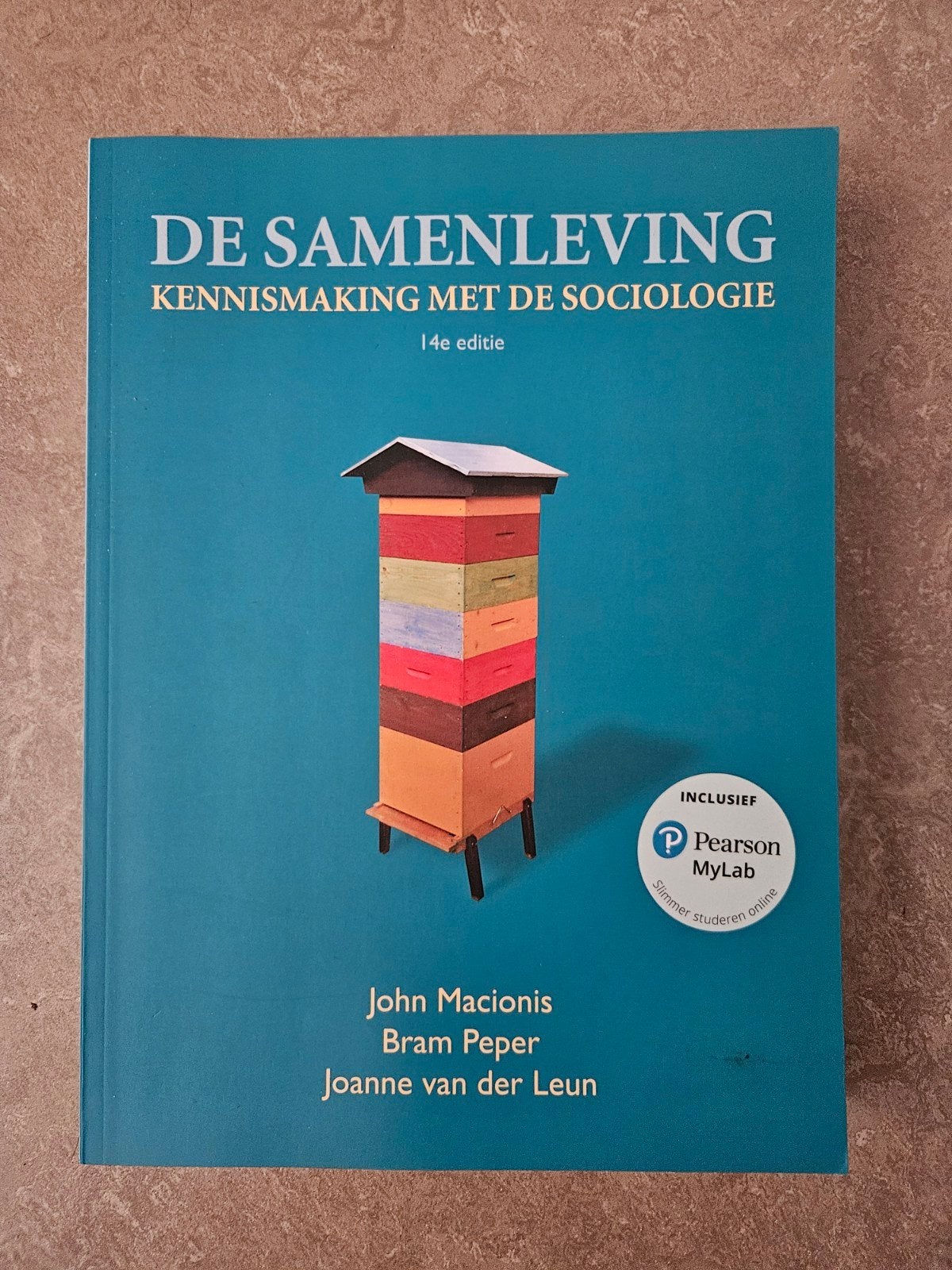De Samenleving: Kennismaking met de Sociologie (14e editie), Zo goed als nieuw, Gamma, John Macionis, Bram Peper, Joanne van der Leun