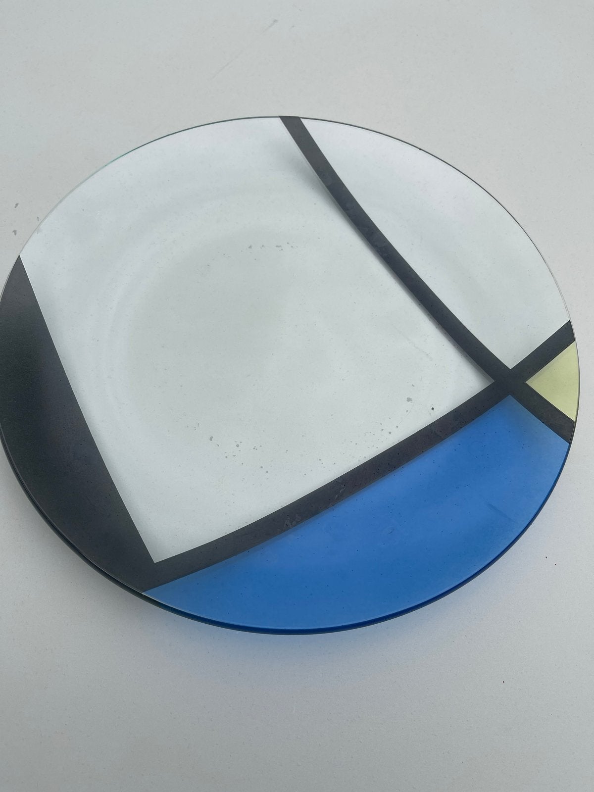 Mondriaan-stijl decoratieve schaal, Verzenden