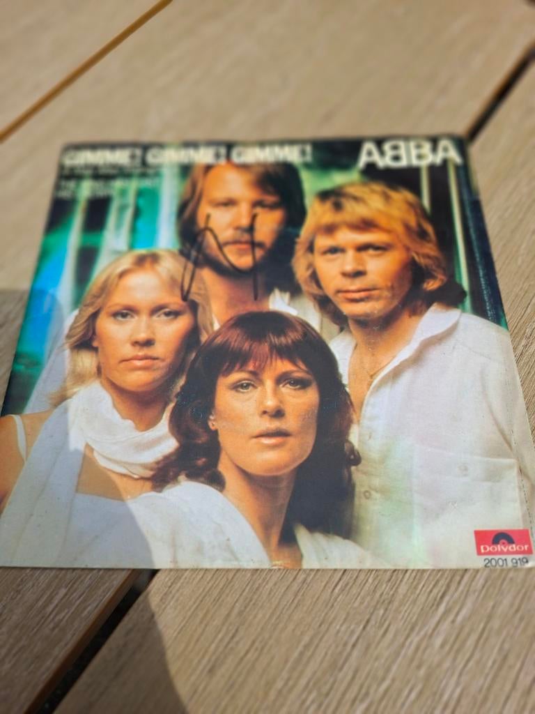 ABBA - Gimme! Gimme! Gimme! (A Man After Midnight) Single, Fotohoes, Ophalen of Verzenden, Gebruikt, Pop