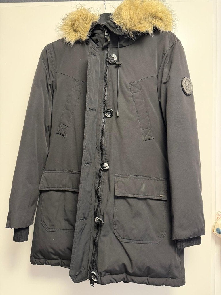 Rookie Down Edition Dames Winter maat 40, Maat 38/40 (M), Superdry, Zwart, Ophalen of Verzenden
