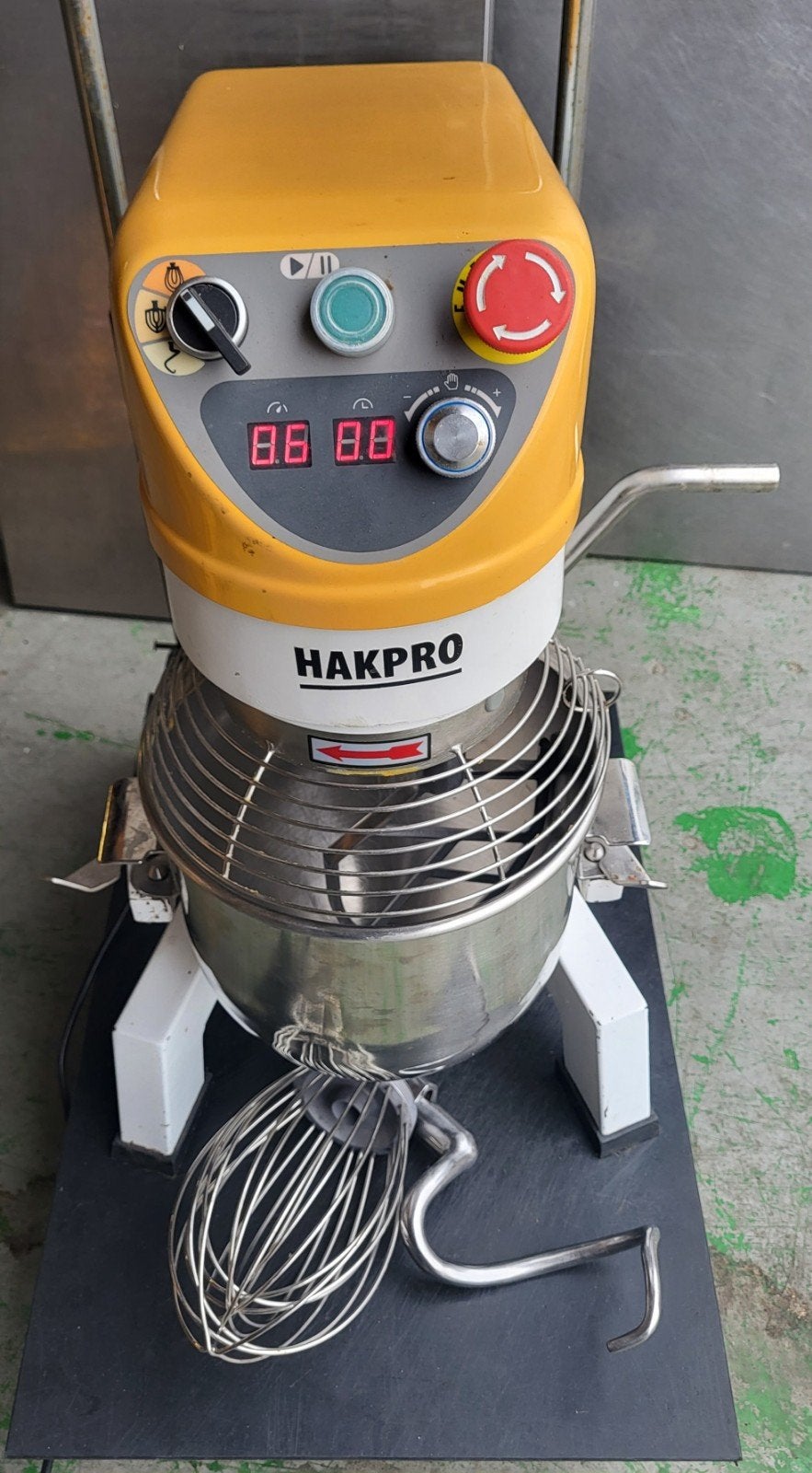 Hakpro Planeetmenger Deegmachine 10 Liter - Compleet, 4 liter of meer, Ophalen of Verzenden, Gebruikt