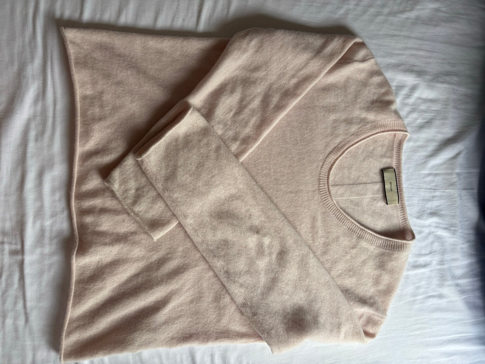 Roze kasjmier trui van Spoon, maat S, Ophalen of Verzenden, Zo goed als nieuw, Maat 36 (S), Roze