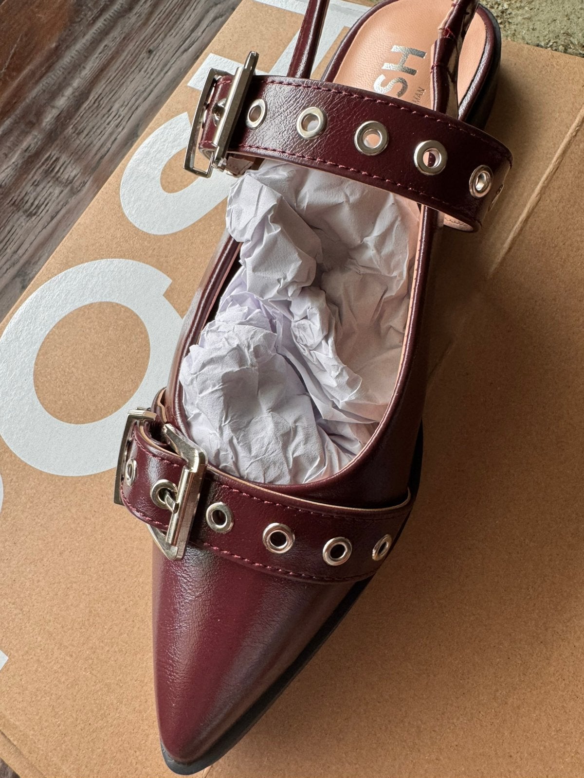 Slingbacks Julia ‘Posh by Poelman’, Kleding | Dames, Schoenen, Nieuw, Rood, Sandalen of Muiltjes, Ophalen of Verzenden