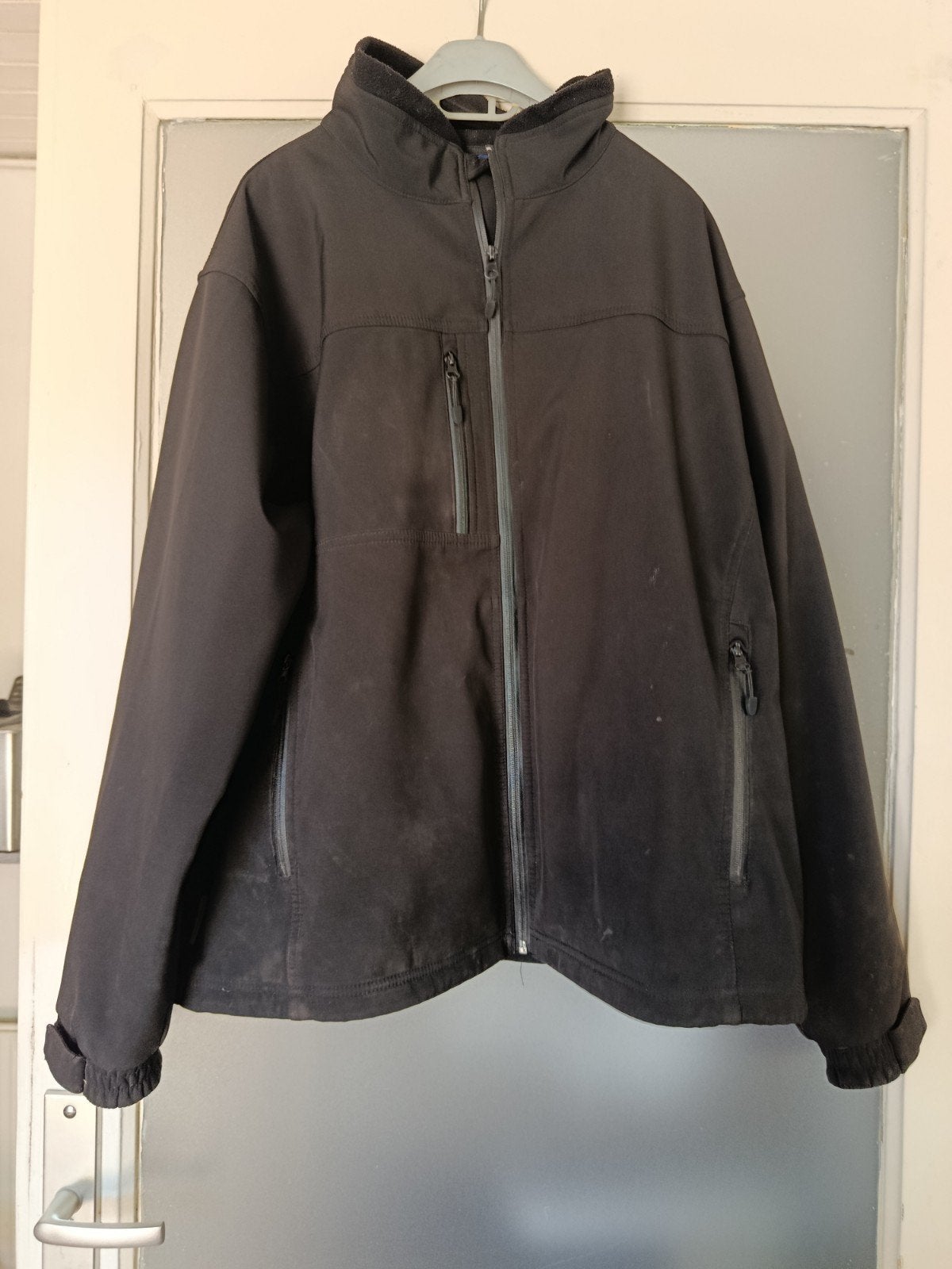 Portwest Technik Softshell Jas Zwart XL, Zwart, Maat 56/58 (XL), Ophalen of Verzenden, Gedragen
