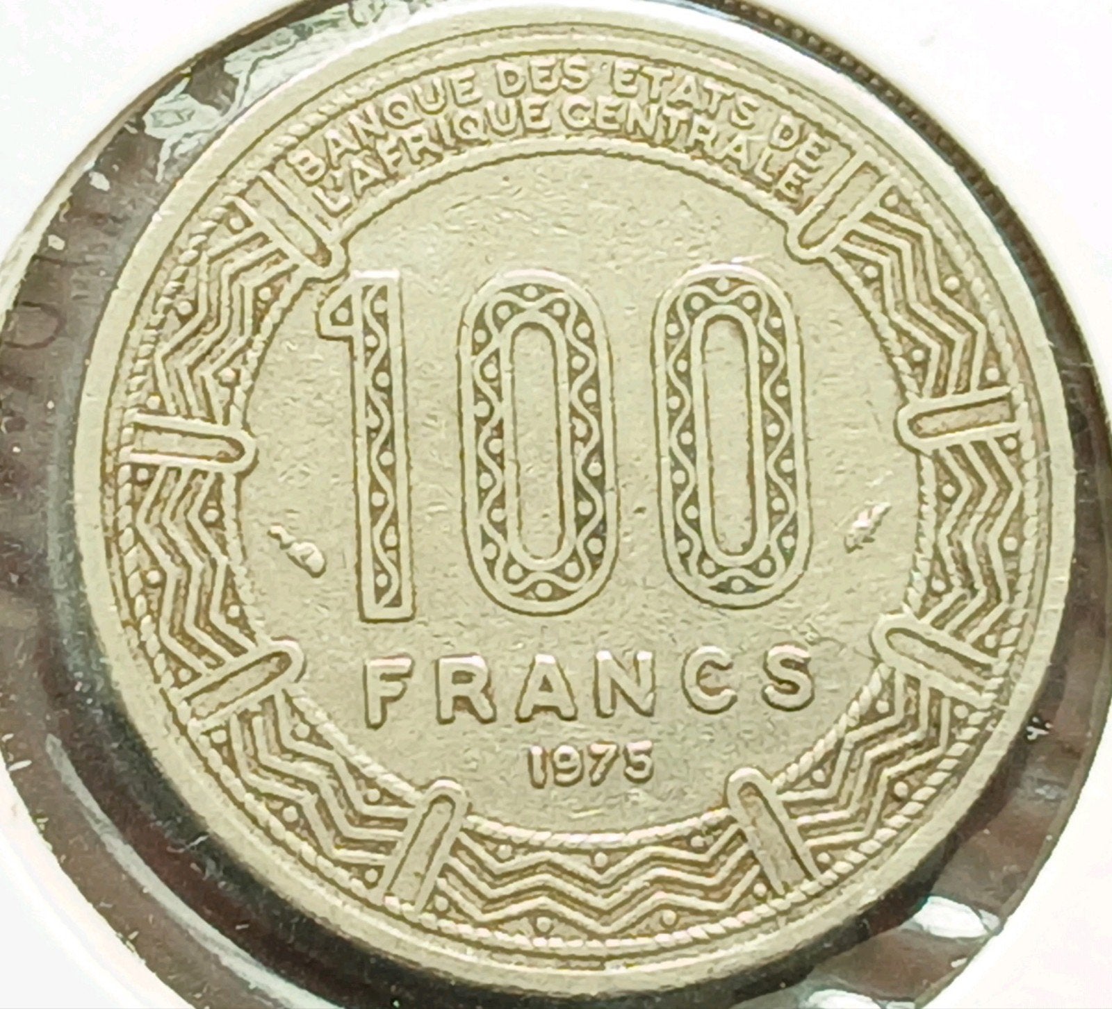 Kameroen 100 Francs 1975 Afrika Oude Munt Gazelle Cameroun, Postzegels en Munten, Ophalen of Verzenden, Overige landen