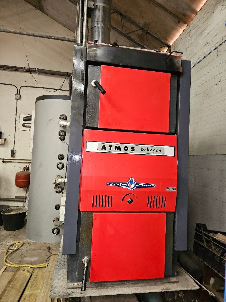 ATMOS DC 50 GD Houtvergasser CV Ketel 49 kW 2017, Ophalen, Gebruikt, Houtkachel, Vrijstaand