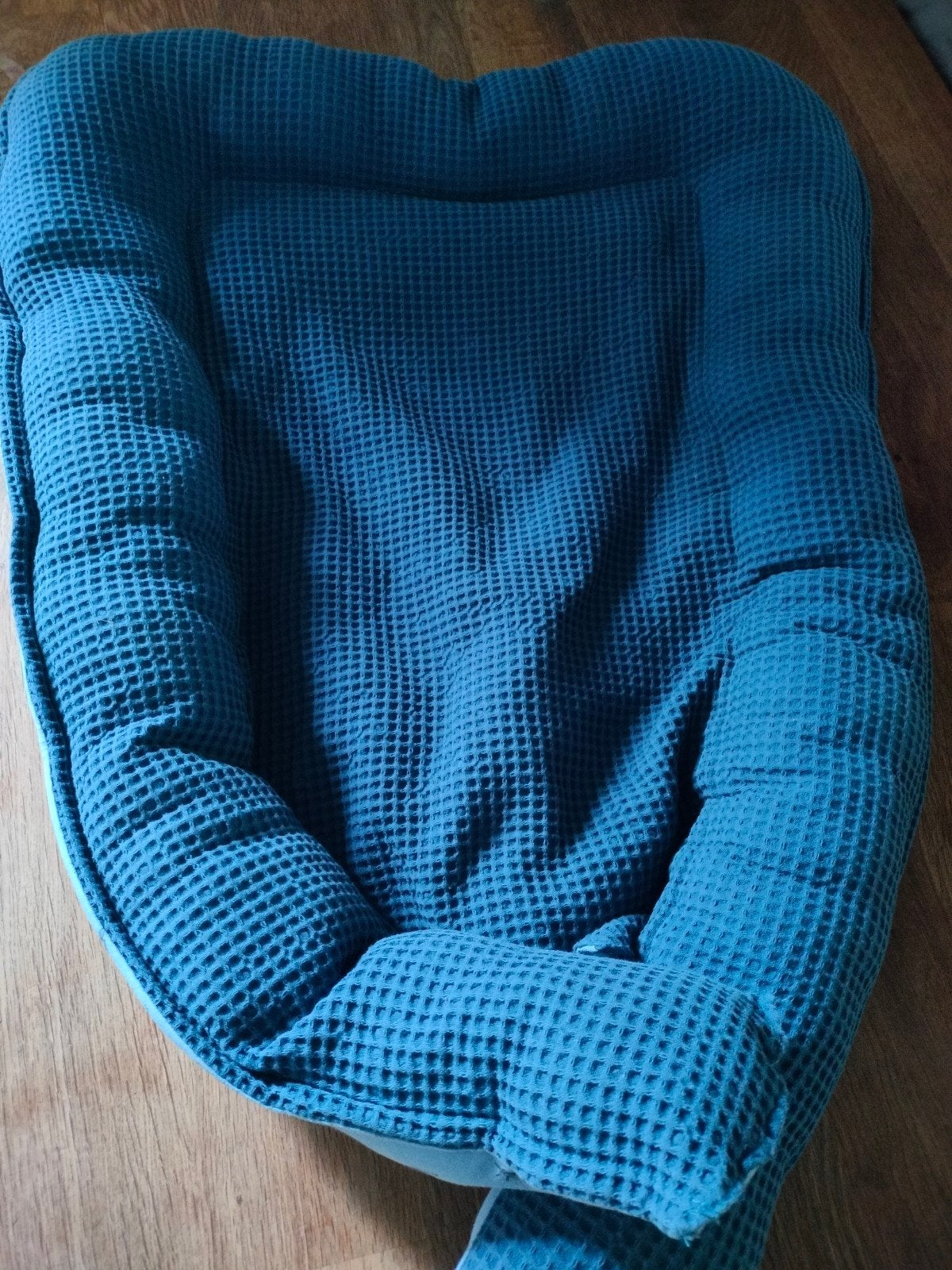 Babynestje blauw (wasbaar), Ophalen