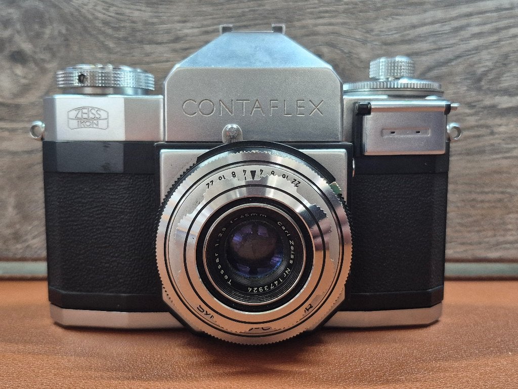 Zeiss Ikon Contaflex II 35mm SLR Camera, Ophalen of Verzenden, Gebruikt, Compact, Overige Merken