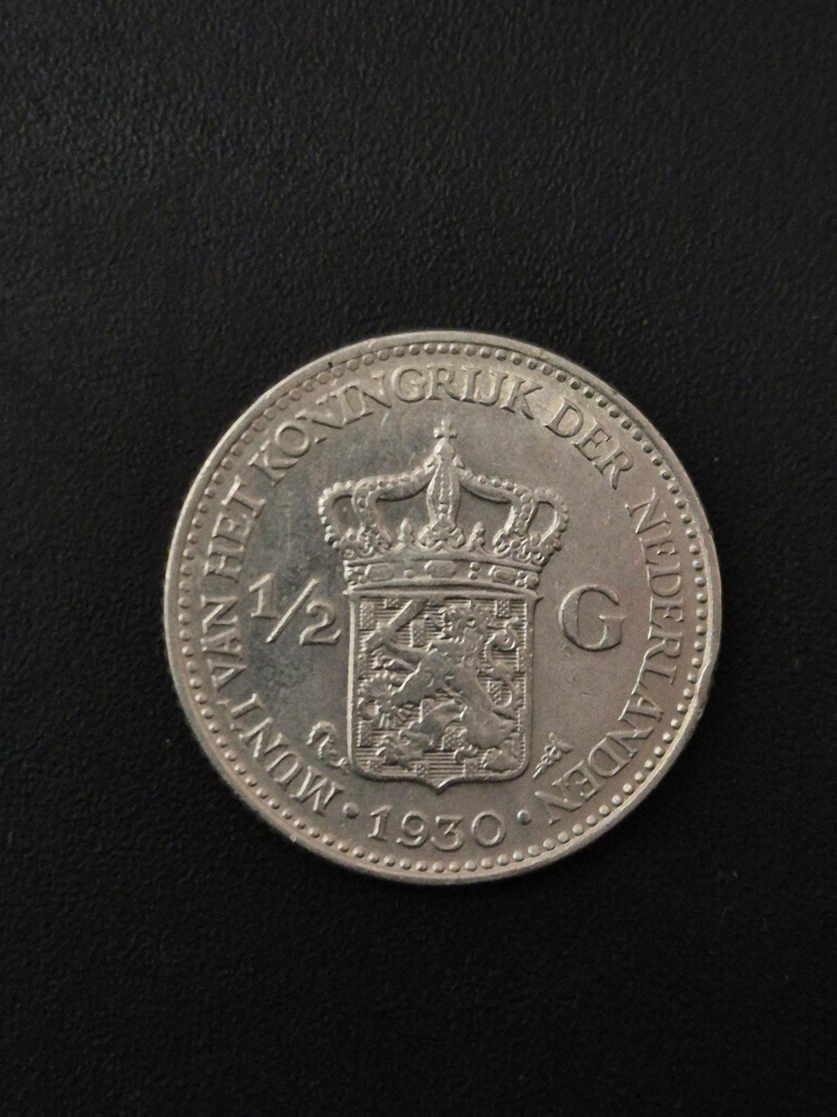 ½ Gulden 1930, ½ gulden, Verzenden, Zilver, Koningin Wilhelmina