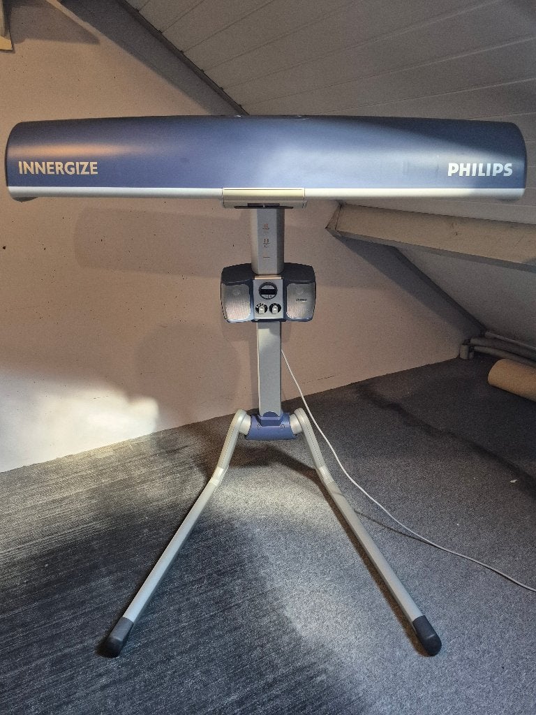 Philips Innergize HB935 met infraroodlampen, Ophalen, Gebruikt, Zonnebank enkelzijdig, Minder dan 10 lampen
