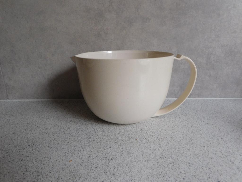 Tupperware Microplus Kan 1 Ltr. Tupperwave 200 Creme, Huis en Inrichting, Keuken | Tupperware, Ophalen of Verzenden, Zo goed als nieuw