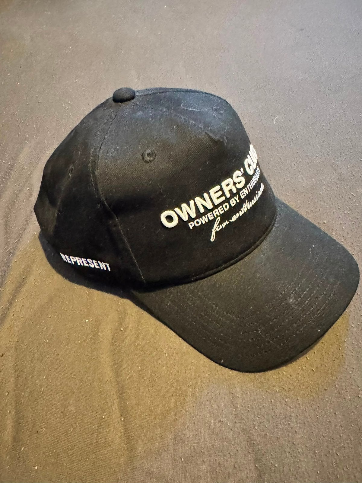 Represent Owners’ Club Cap – Zwart, Kleding | Heren, Hoeden en Petten, Zo goed als nieuw, Ophalen of Verzenden