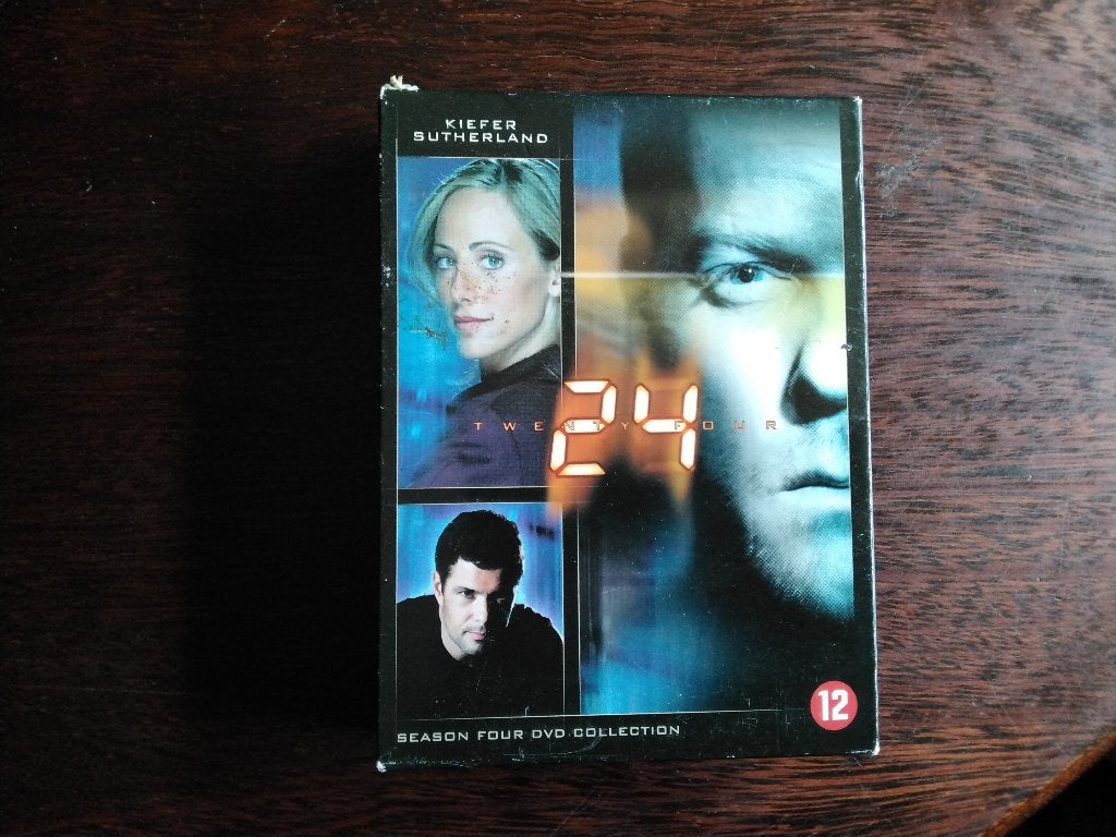 24 seizoen 4 compleet, 7disk, origineel, Cd's en Dvd's, Boxset, Ophalen of Verzenden, Zo goed als nieuw, Vanaf 12 jaar