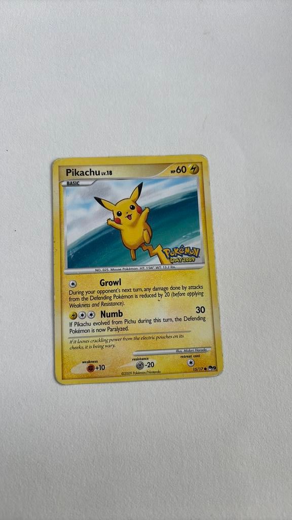Pokemon kaart, Ophalen of Verzenden, Zo goed als nieuw