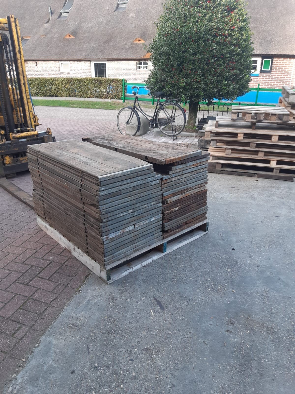 steenschotten, Ophalen, Overige houtsoorten, Minder dan 200 cm, Pallet