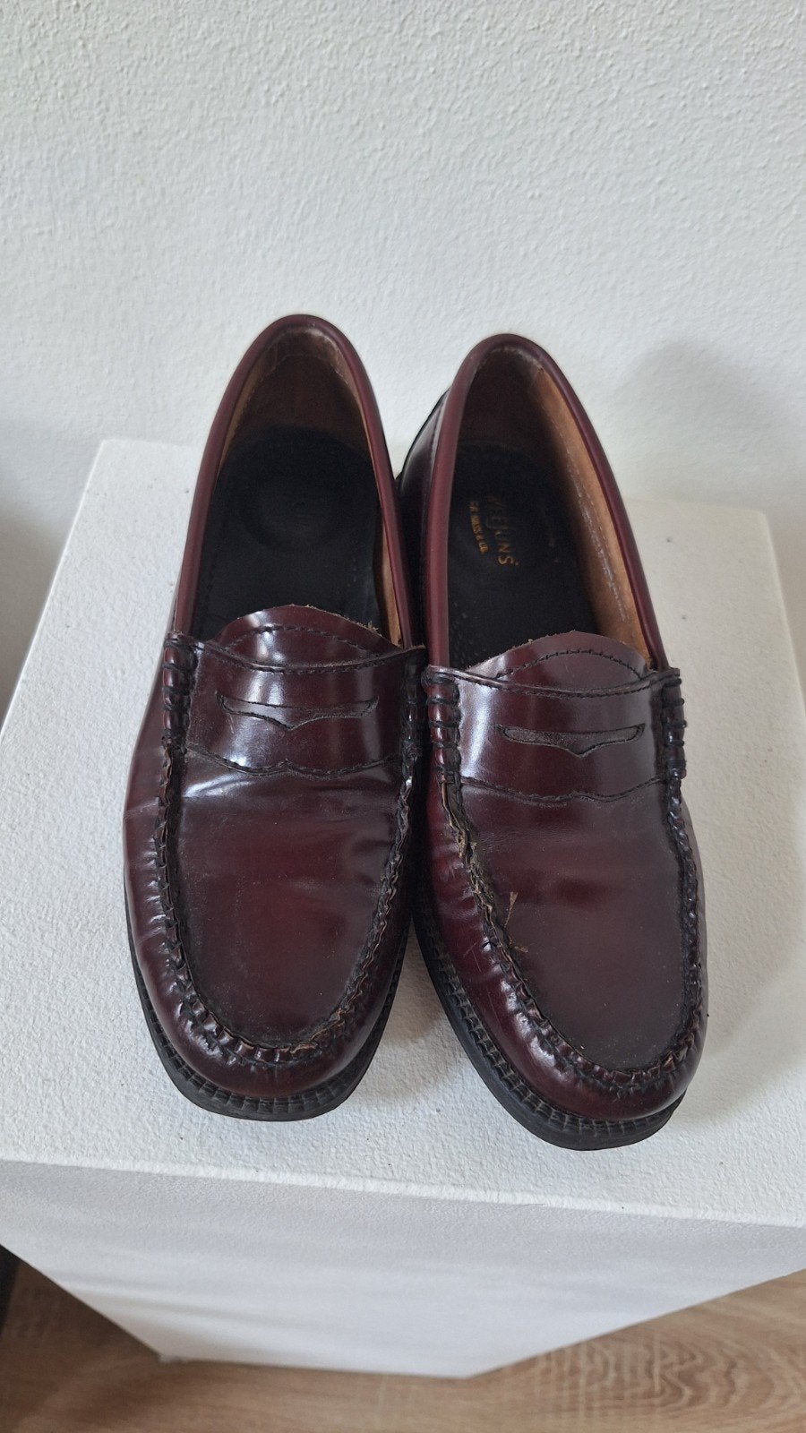 G.H. Bass & Co. Weejuns instappers - Bordeauxrood, Kleding | Dames, Schoenen, Instappers, Ophalen of Verzenden, G.H. Bass & Co. Weejuns