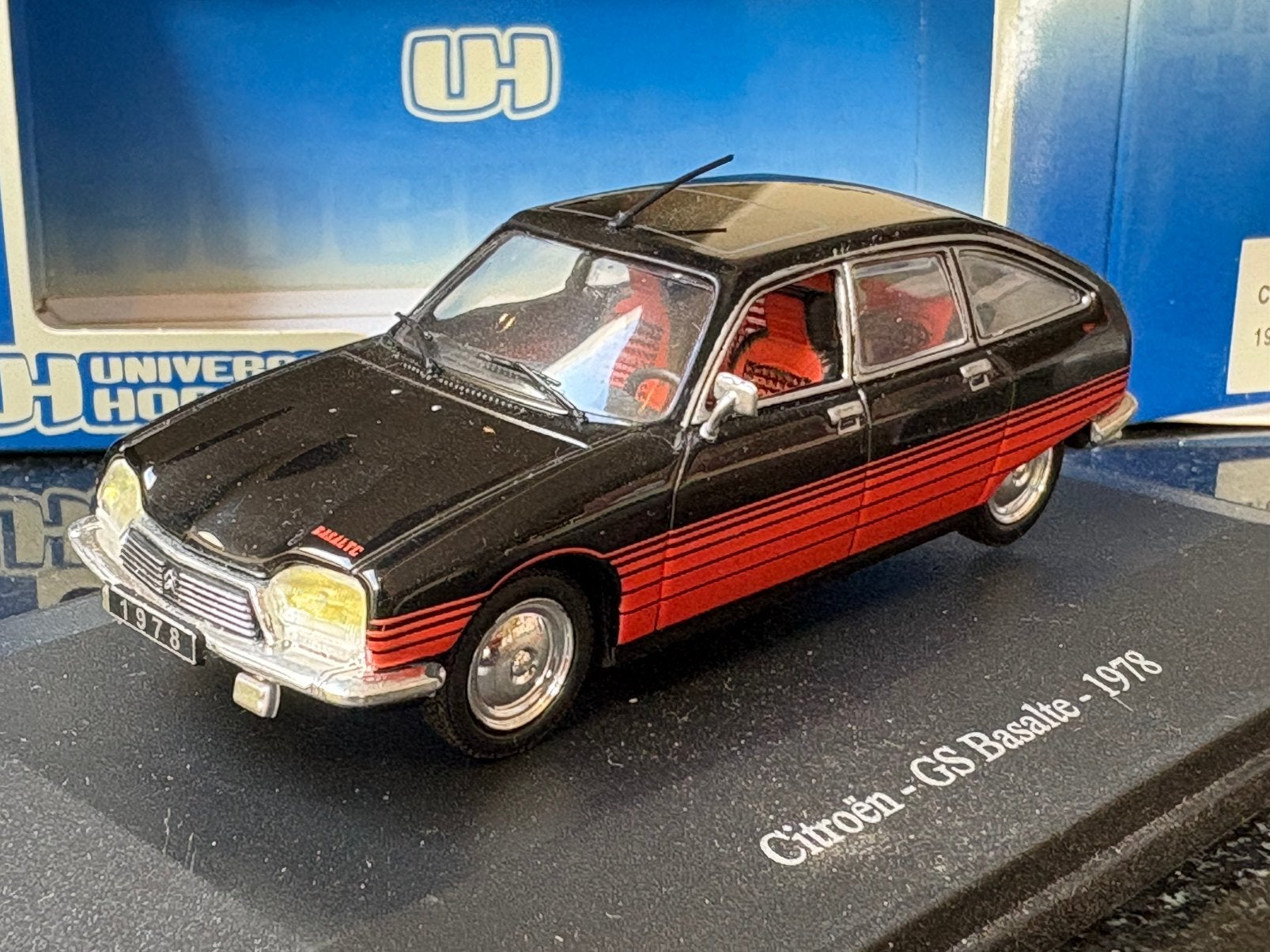 Citroën GS Basalte 1978 1:43 Universal Hobbies, Hobby en Vrije tijd, Ophalen of Verzenden, Zo goed als nieuw, Auto, Overige merken