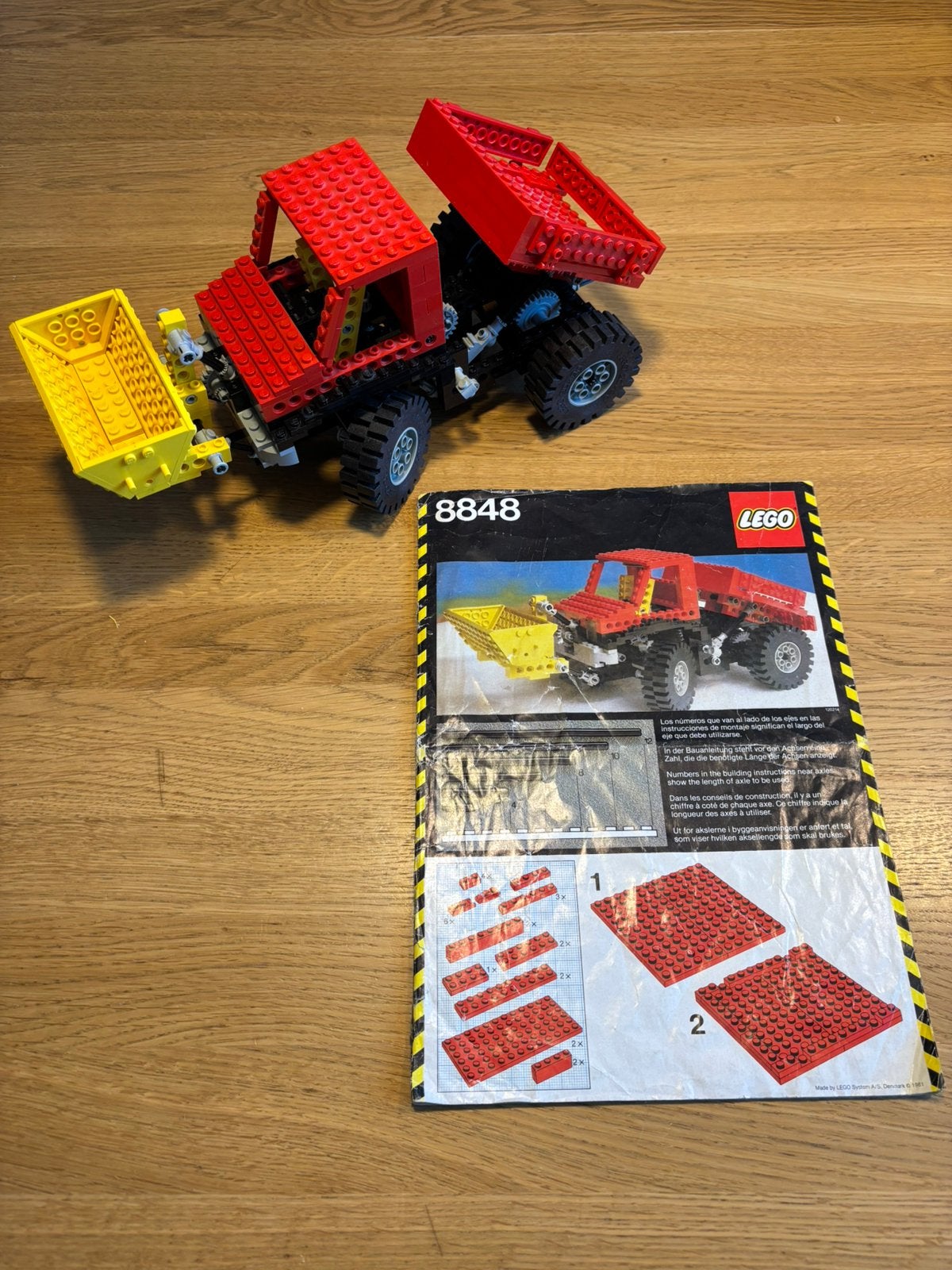 Lego 8848 Power Truck, Gebruikt, Lego, Ophalen of Verzenden, Technic