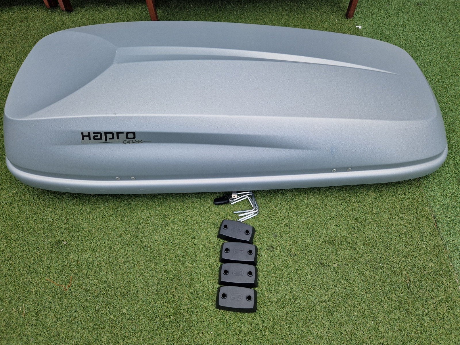 Hapro Carver 5.5 dakkoffer Bevestigingsunit Easy Fit, Auto diversen, Dakkoffers, Ophalen, Zo goed als nieuw