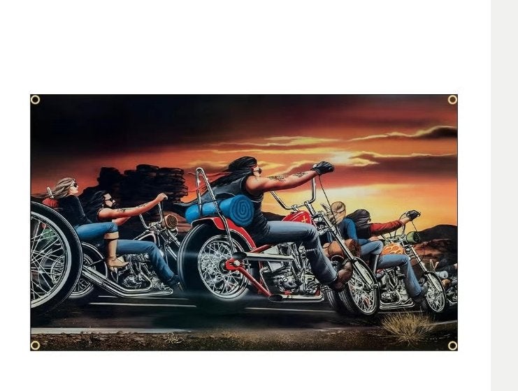 Grote vlaggen West Coast Choppers (150x90cm), Ophalen of Verzenden, Nieuw