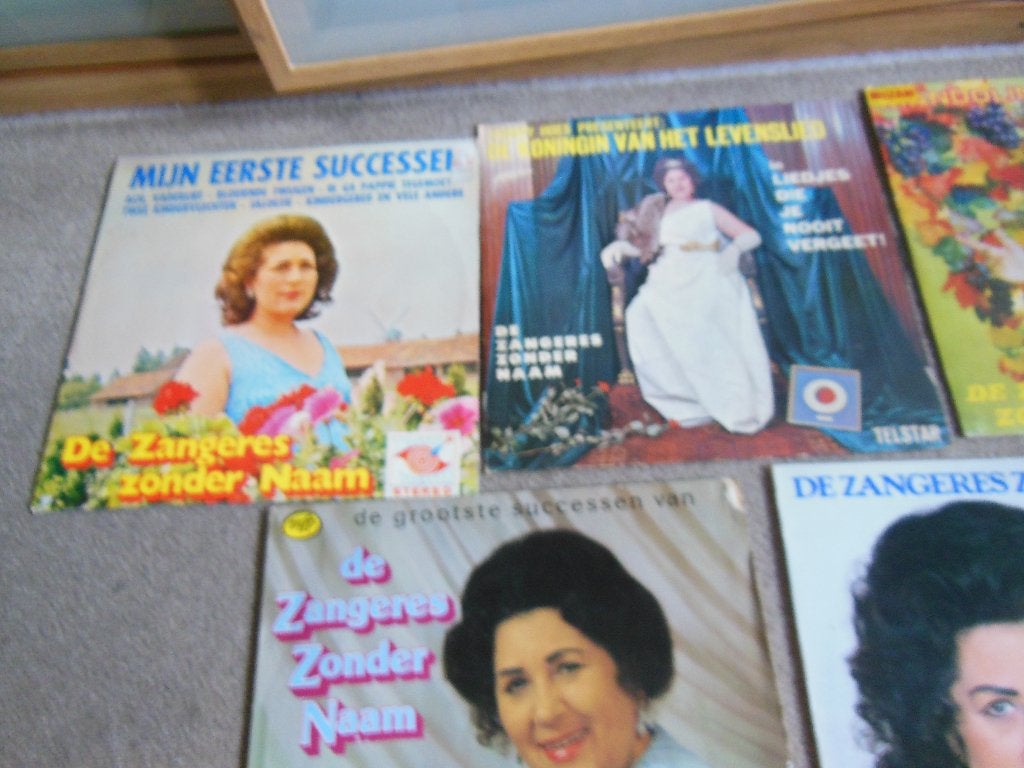 5 x ZANGERES ZONDER  NAAM LP  1965, LP, Gebruikt, Overige formaten, Ophalen of Verzenden