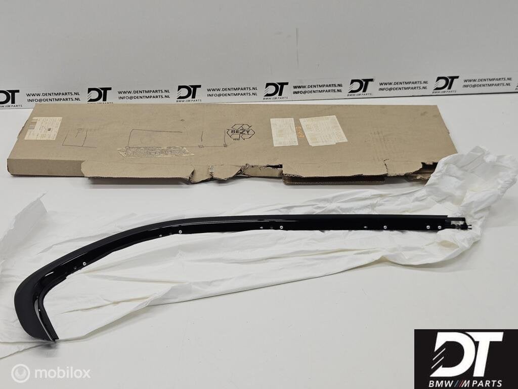 Sierlijst rechtsachter GLANZSCHWARZ BMW E91 51137220202, Nieuw, Ophalen of Verzenden