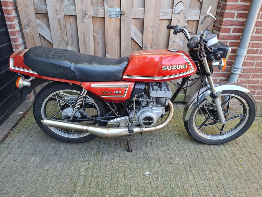 Suzuki gt 125 x4 11kw A1 rijbewijs, Motoren, Motoren | Oldtimers
