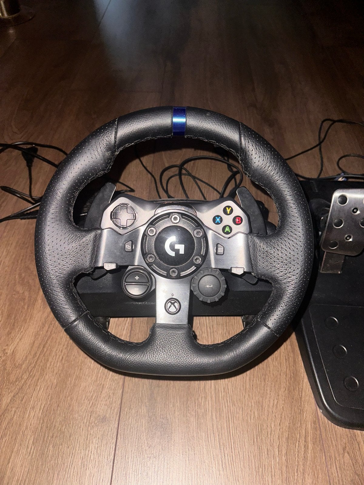 Logitech G920 Driving Force racestuur met pedalen, Ophalen, Racestuur, Force feedback, Zo goed als nieuw