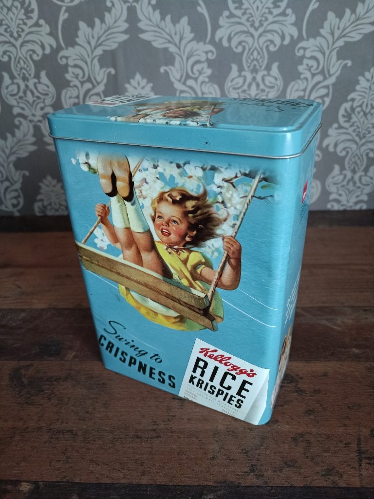 Blik: Corn Flakes / Kellogg's / Fifties /50's / Diner/ 1, Verzenden, Gebruikt, Overige typen