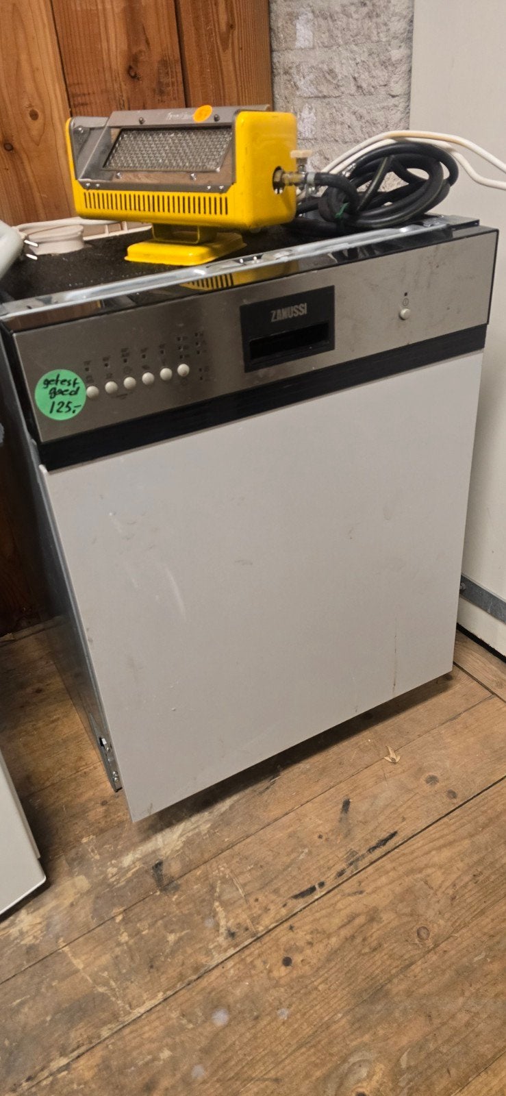 Zanussi inbouw vaatwasser met garantie, Ophalen, Inbouw, 85 tot 90 cm