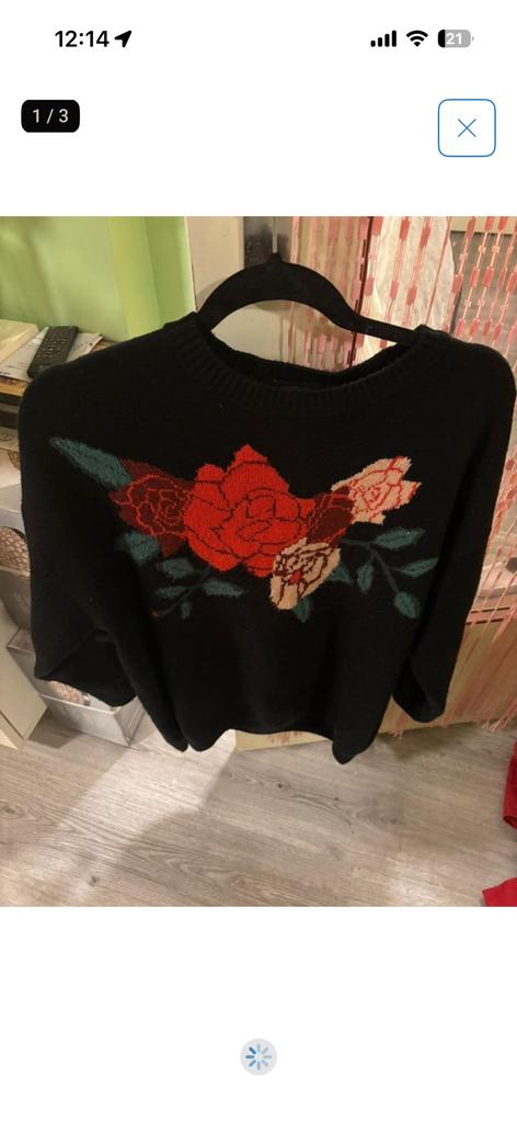 Monki Maat XL 🟢, Kleding | Dames, Truien en Vesten, Ophalen of Verzenden, Zo goed als nieuw, Maat 46/48 (XL) of groter