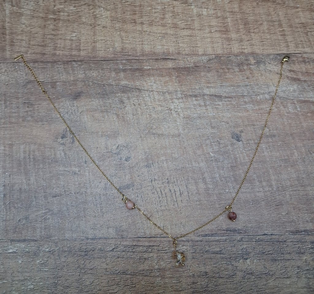 Leuke ketting, Ophalen of Verzenden, Nieuw, Overige materialen