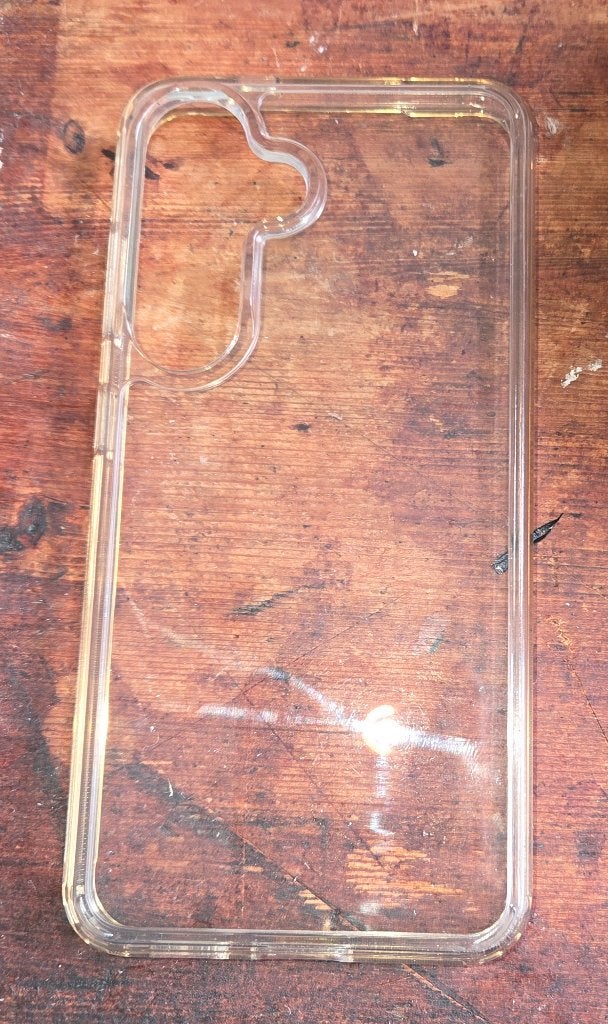 Telefoon hoesje s25, Overige typen, Nieuw, Transparant, Kunststof