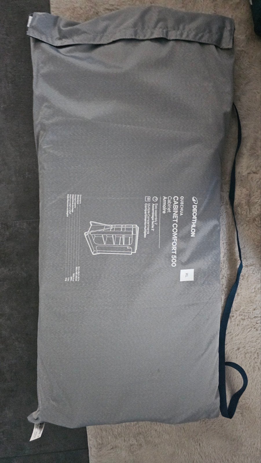 Nieuwe Quechua Campingkast Comfort 500 XL - Opvouwbaar, Ophalen of Verzenden, Nieuw