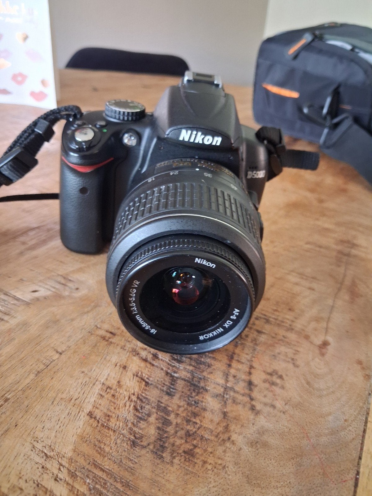 nikon d5000, Audio, Tv en Foto, Fotocamera's Digitaal, Ophalen of Verzenden, Zo goed als nieuw, Nikon, 8 keer of meer