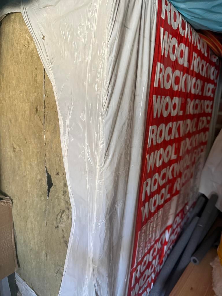 2 pakken Rockwool Mono Silver, Ophalen, 12 cm of meer, Steenwol, Zo goed als nieuw