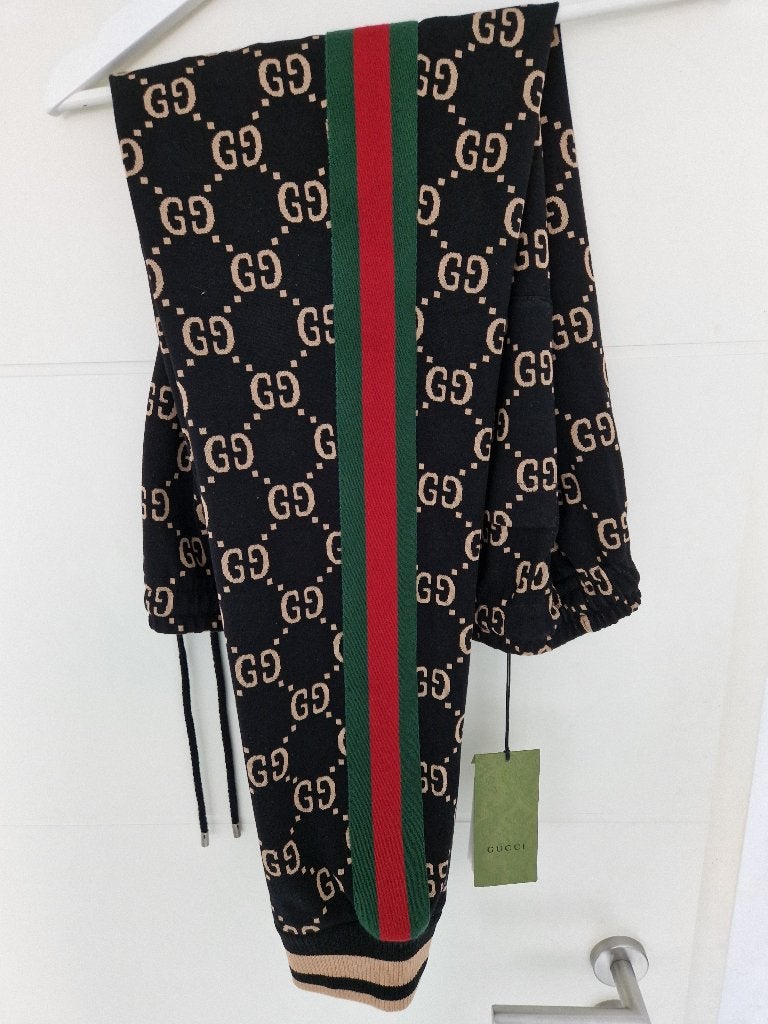 Gucci GG GUCCI Jersey Cotton   695976-XJEEI-1030 -L  NIEUW!!, Maat 52/54 (L), Zwart, Nieuw, Ophalen of Verzenden