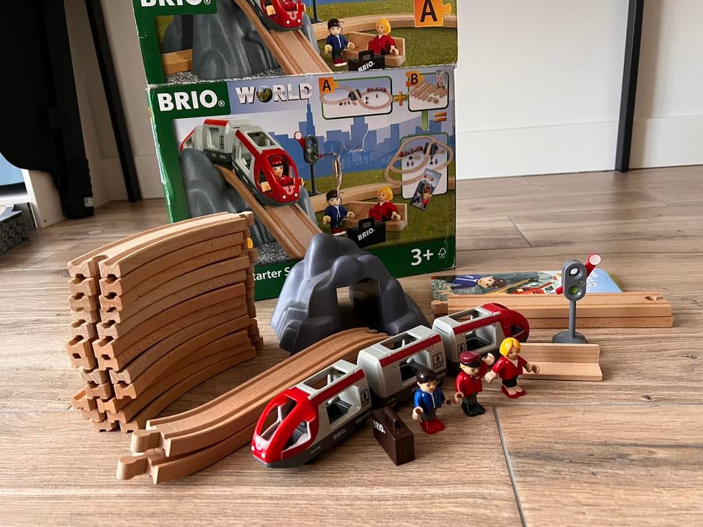 Brio railway starter set 33773, Ophalen of Verzenden, Zo goed als nieuw