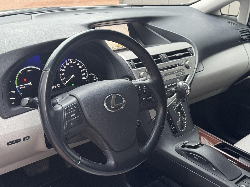 Lexus RX 450h 4WD YOUNGTIMER Trekhaak Garantie FULL LED (200, Auto's, Lexus, Automaat, Euro 5, Gebruikt, Leder