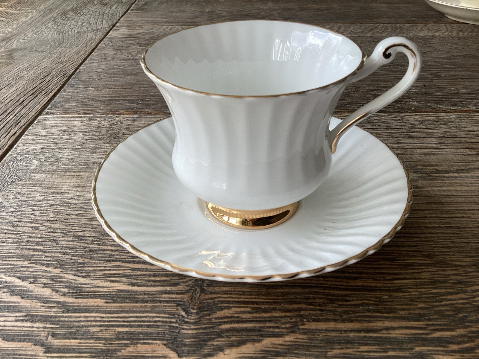 Royal Albert Val D'or Heren Kop & Schotel - Vintage Jaren 60, Ophalen of Verzenden