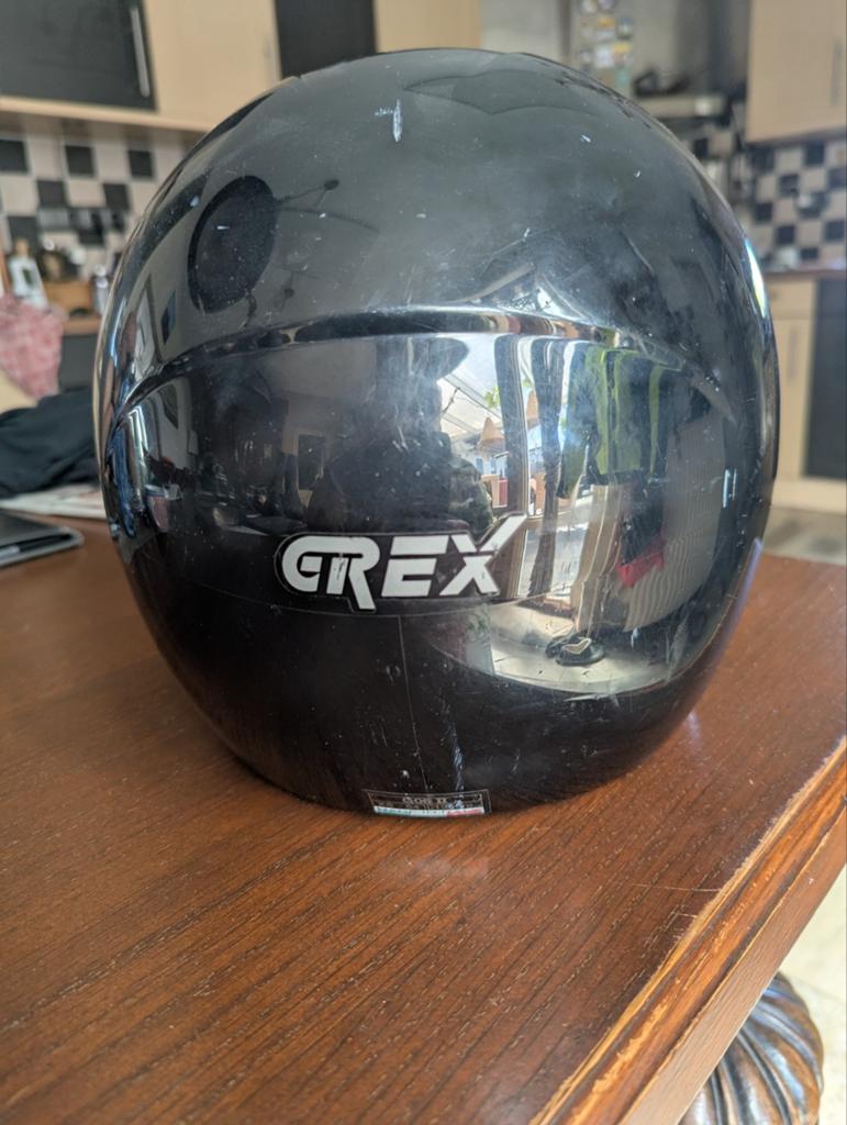 Grex motorhelm - Maat XS-54 - Gebruikssporen, Ophalen of Verzenden